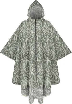 PTEROMY Hooded Rain Poncho for Adult with Pocket and Zipper, Waterproof Lightweight Raincoat for Men and Women