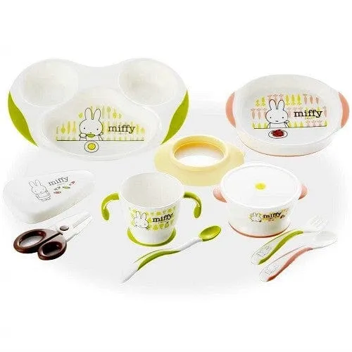 Richell - T.L.I Miffy Baby Tableware Set MO-5