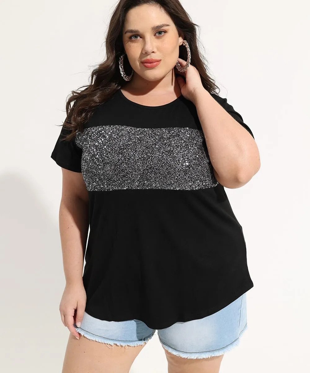RITERA Plue Size Tops for Women Short Sleeve Crewneck Summer Casual Tshirts Oversized Loose Fit Tunic Blouses XL-5XL