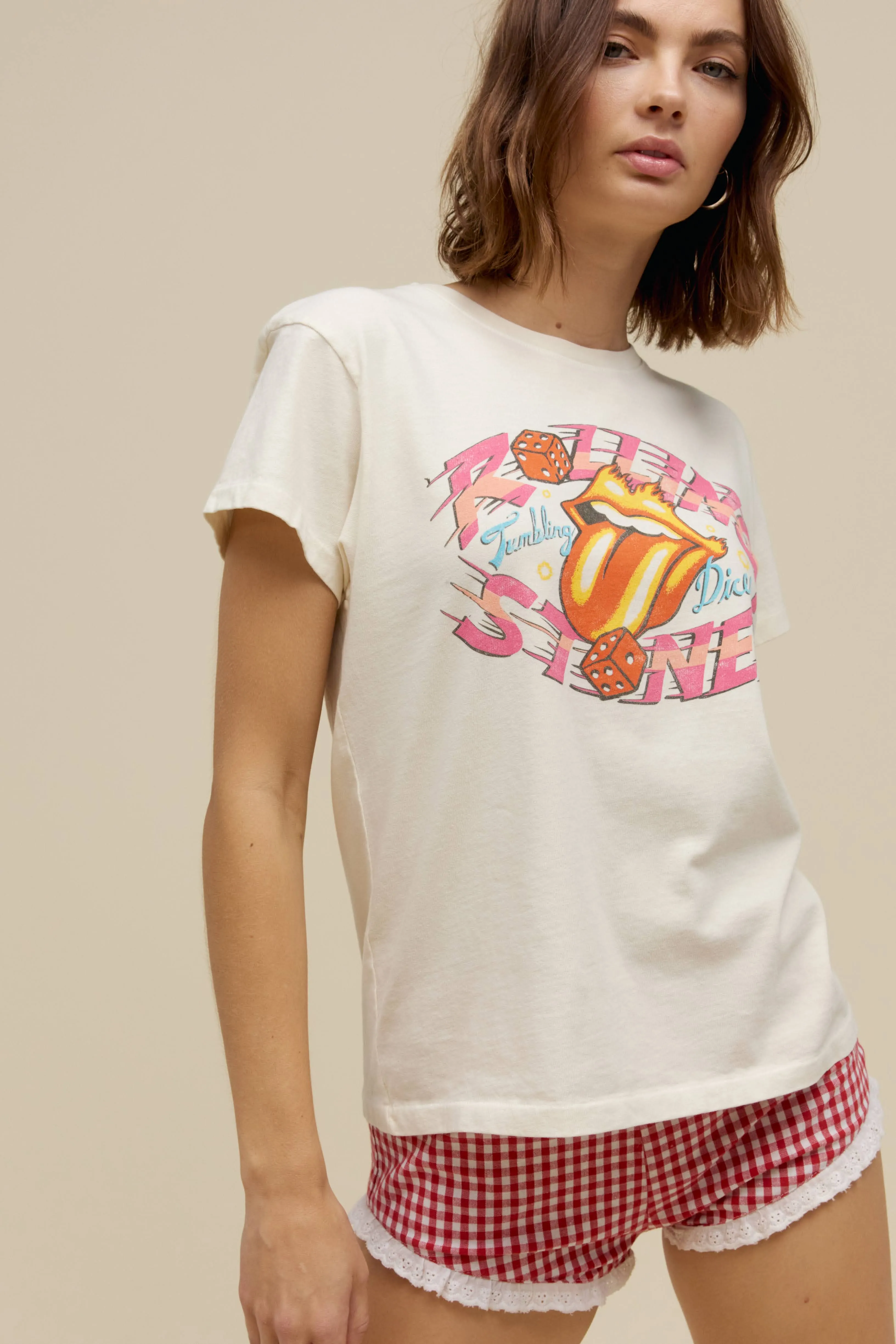 rolling stones tumbling dice tour tee