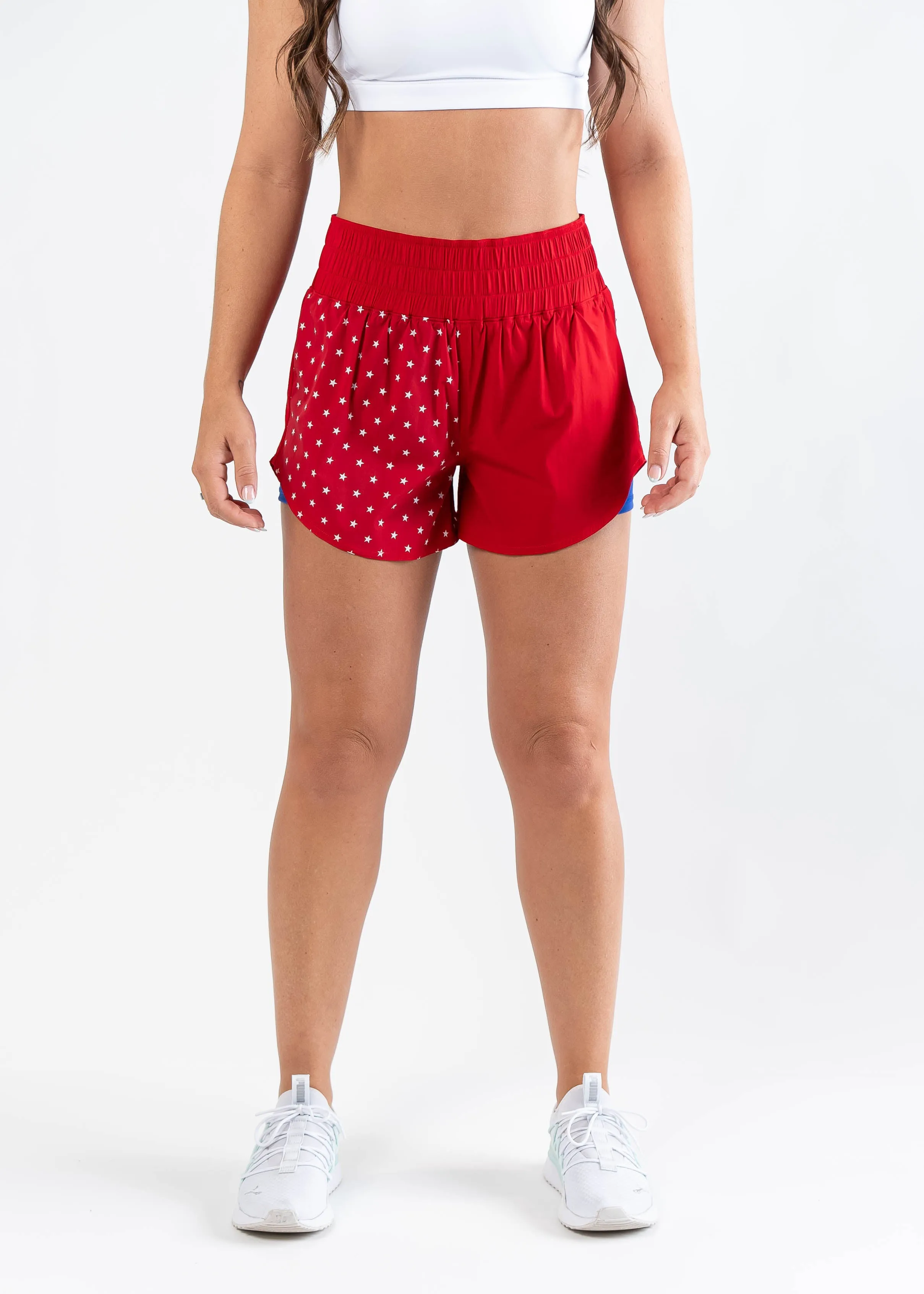 Running Shorts | RWB - Red