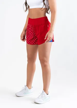 Running Shorts | RWB - Red