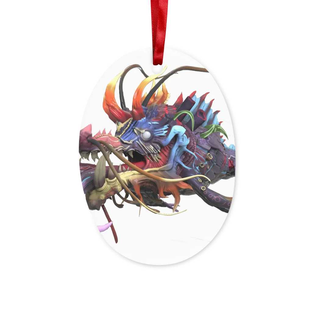 Ryuuk the Fish Dragon God Ceramic Hanging Ornament