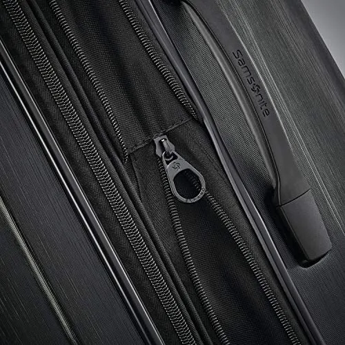 Samsonite Centric 2 Hardside Expandable Luggage with Spinner Wheels, Black, 3-Piece Set (20/24/28)