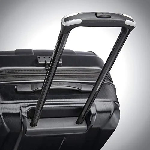Samsonite Centric 2 Hardside Expandable Luggage with Spinner Wheels, Black, 3-Piece Set (20/24/28)