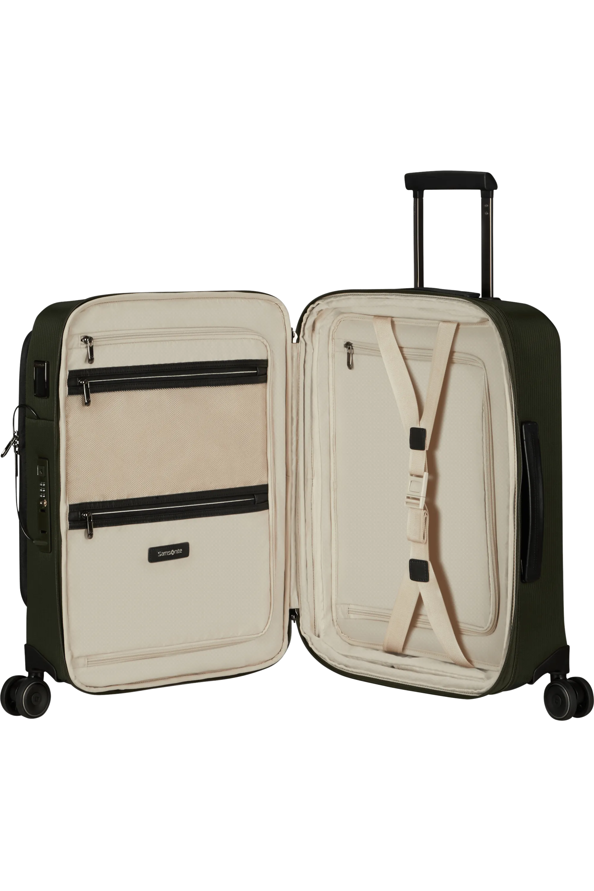 Samsonite Splendix Spinner (4 wheels) 55cm in Green