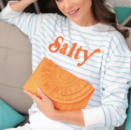 Sarah Clutch - Orange