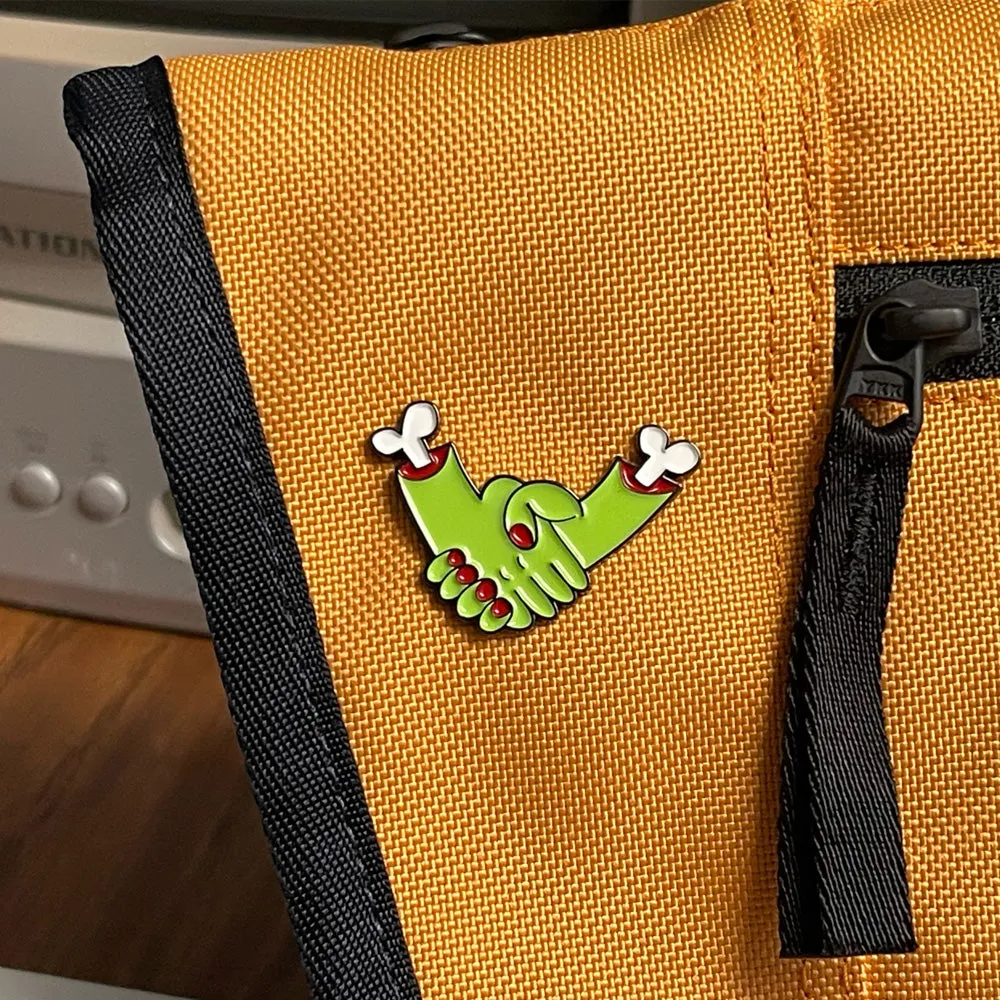 Shake On It Pin by KC Green