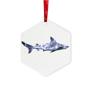 Shark Metal Hanging Ornament