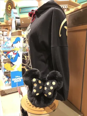 SHDL - Fluffy Minnie Mouse Long Strap Bag with Gold Color Dot