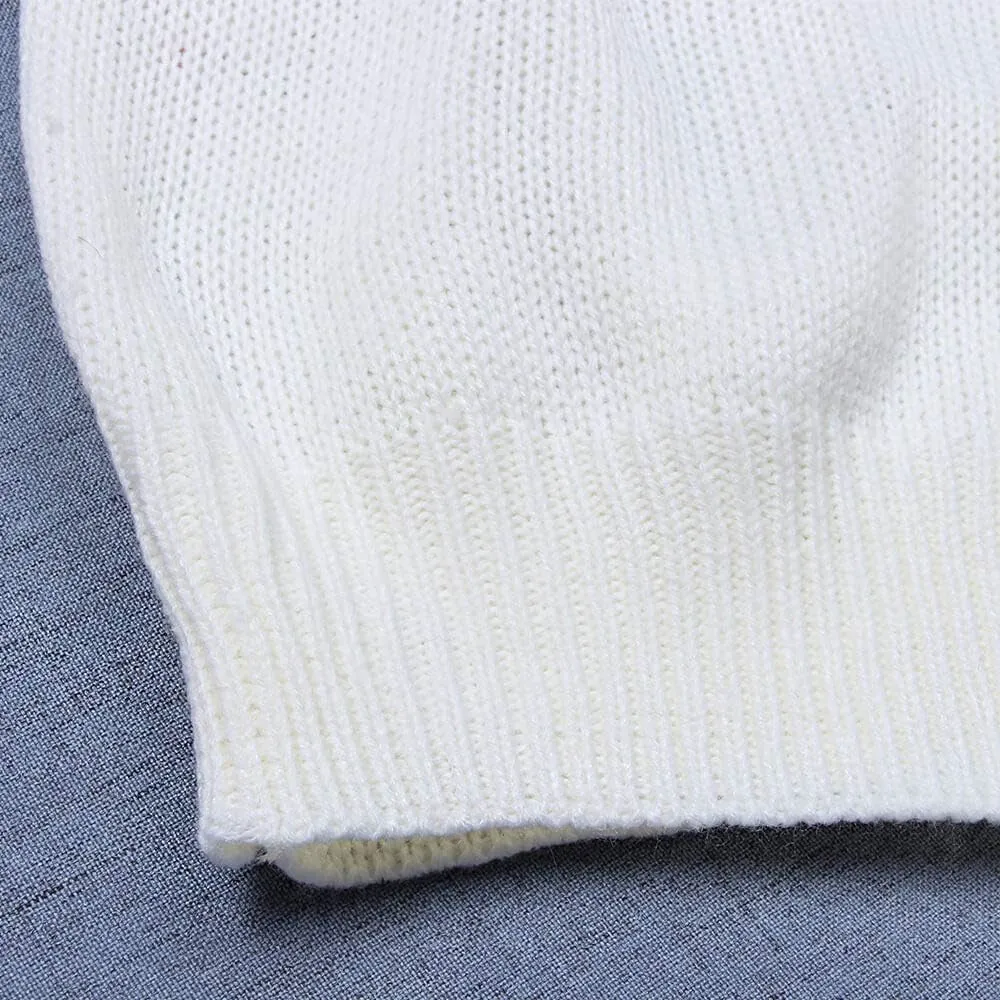 shermie Women's Pullover Sweaters Long Sleeve Crew Neck Cute Heart Knitted Casual Sweater
