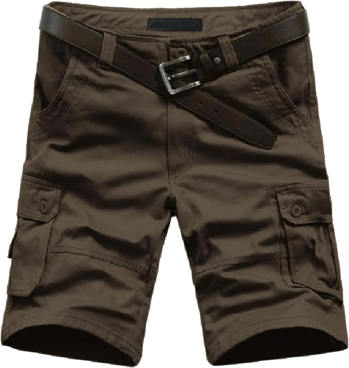Shorts for Men with Multi-pocket and Fashion Summer Leisure Pants Overalls Men's pants Men's Khaki Shorts Khaki Mens