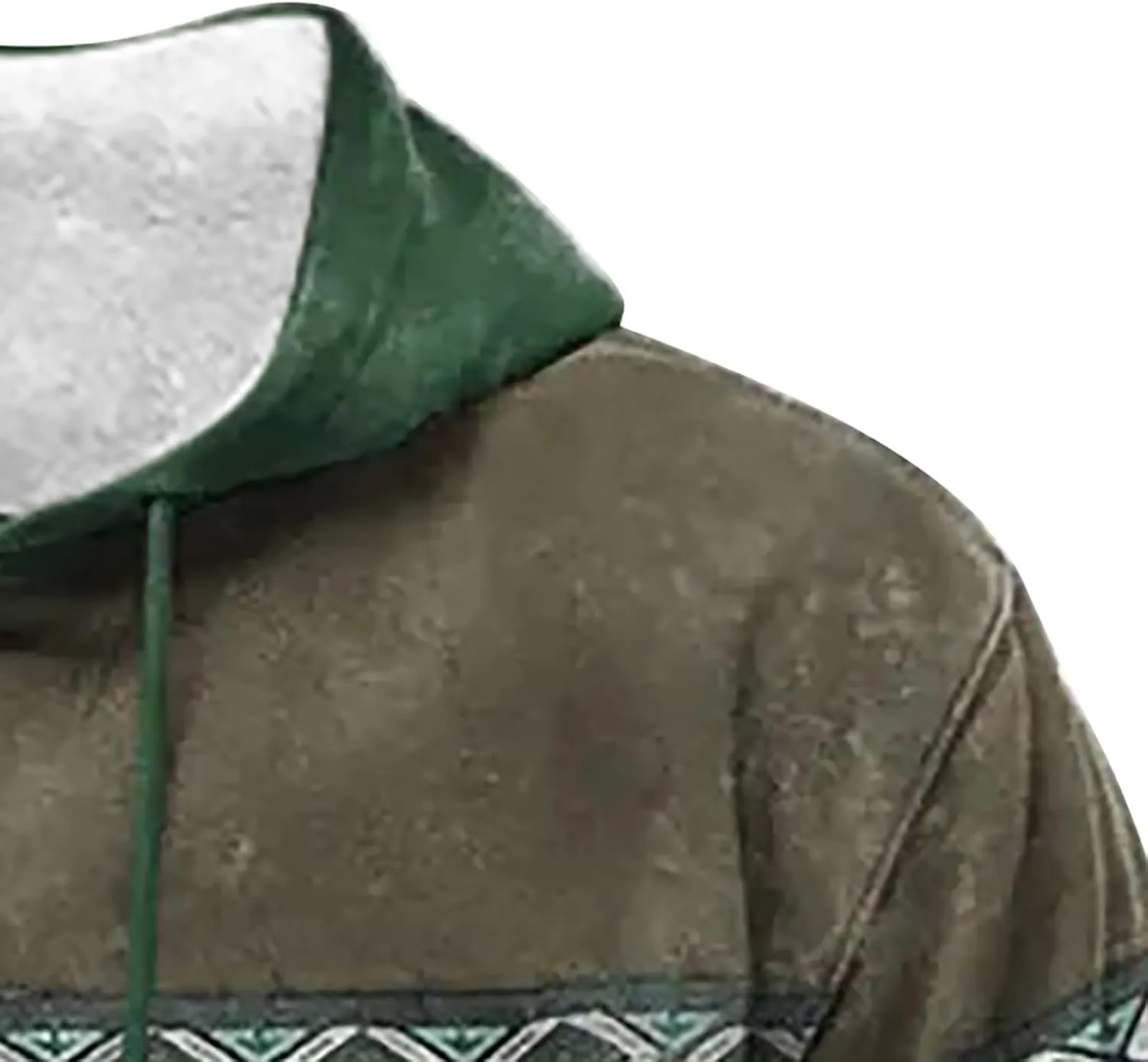 Solid Hoodie Pullover Sweater Mens Autumn And Winter Loose Plus Size Hooded Pullover Sweater Knit Sweatshirt with