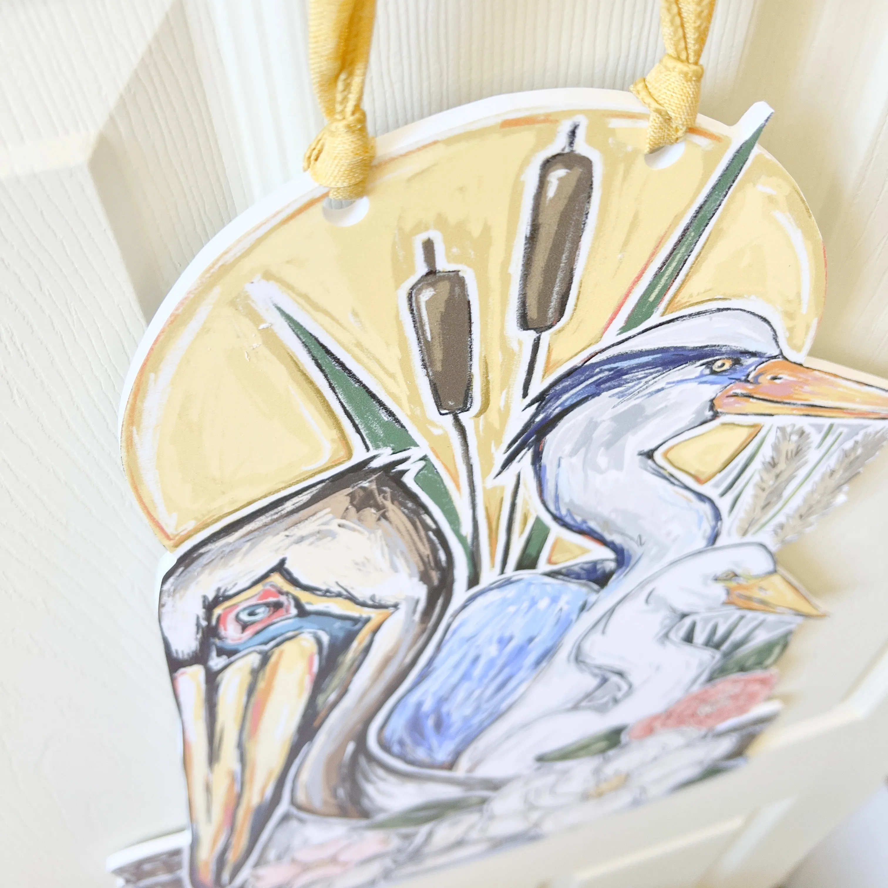 Southern Marshland Door Hanger