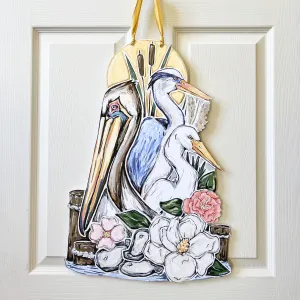 Southern Marshland Door Hanger