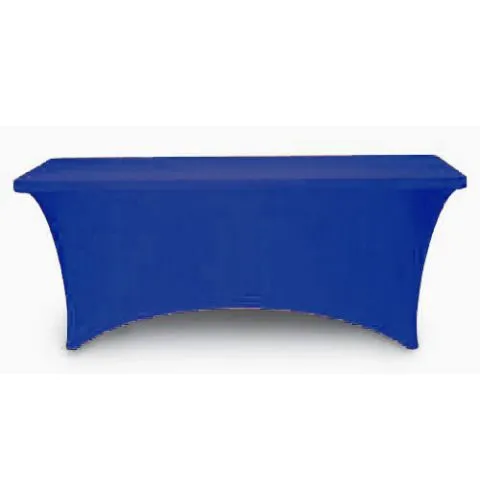 Spandex Royal Blue Tablecloth