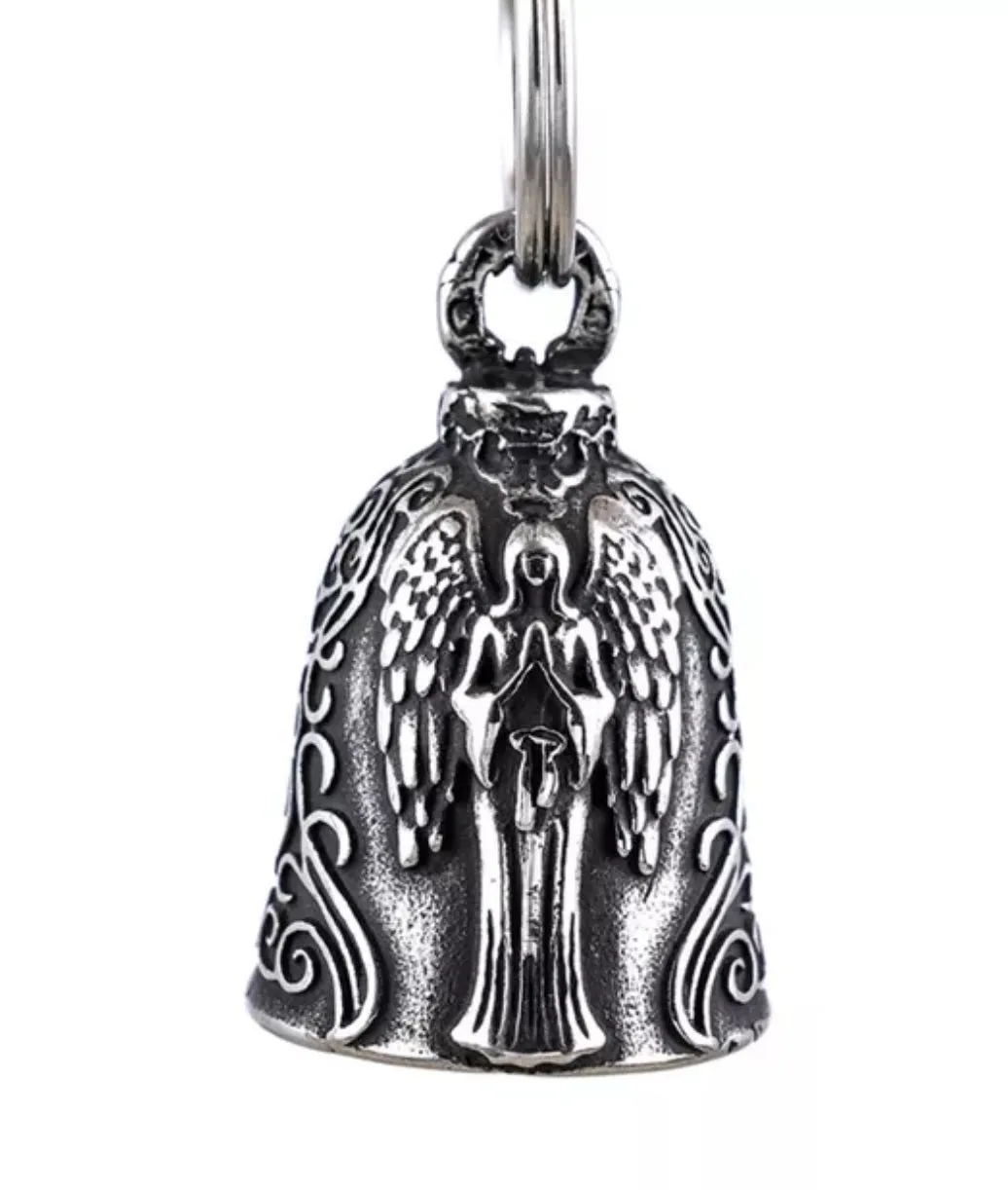 Stainless Steel Praying  Guardian Angel Bell
