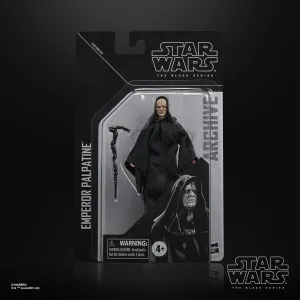 Star Wars The Black Series Archive - Figurine d'action de l'empereur Palpatine 15cm