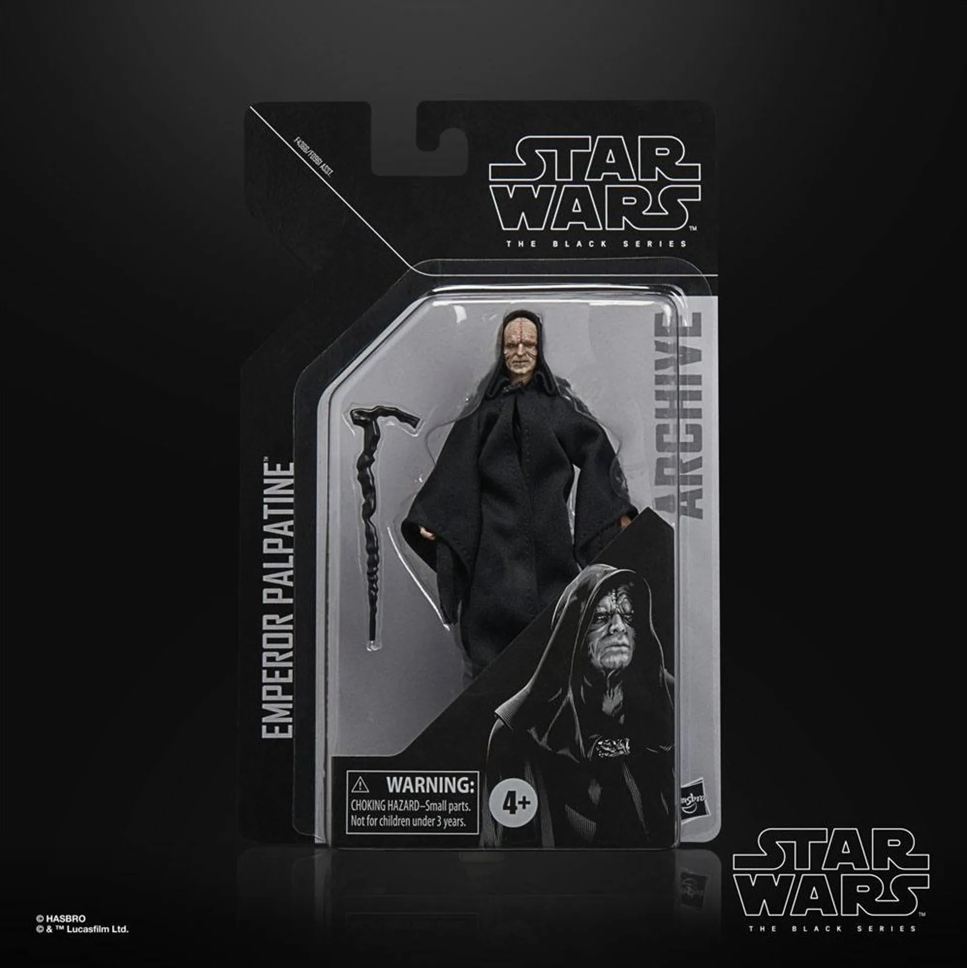 Star Wars The Black Series Archive - Figurine d'action de l'empereur Palpatine 15cm