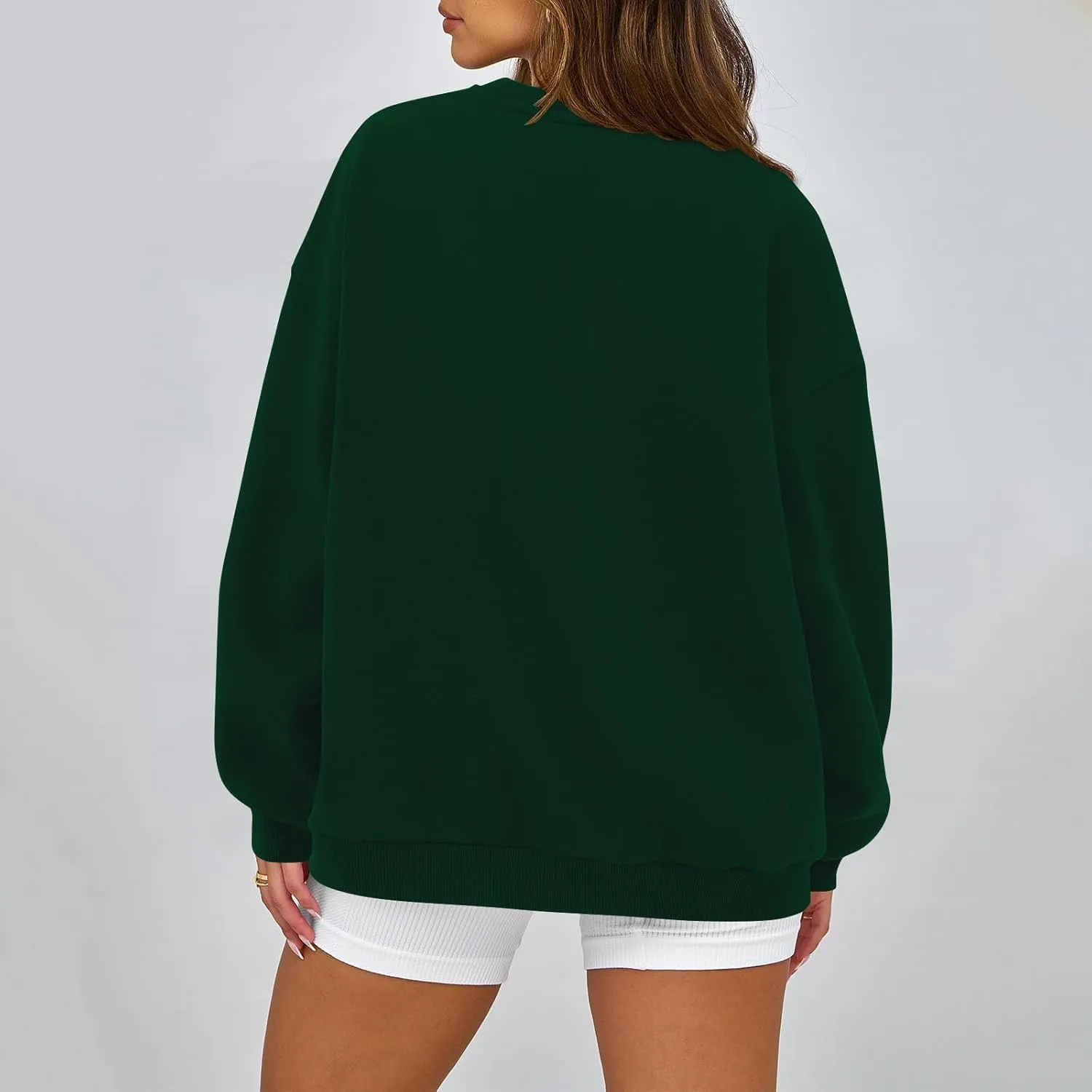 Sweatshirt for Women Fleece Tunic Pullover Plus Size Crewneck Sweatshirts Oversized Hoodies Warm Sweaters