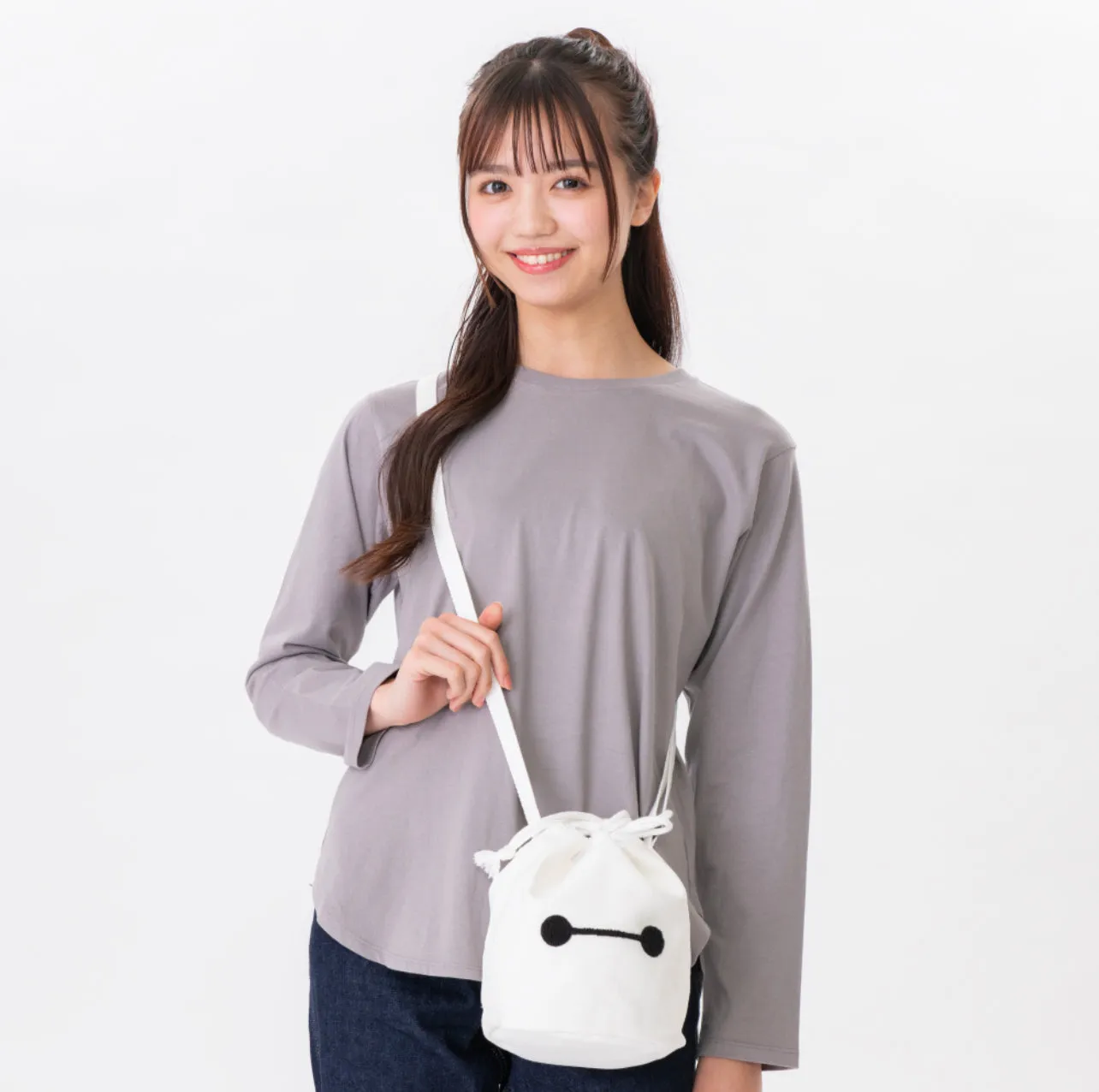 TDR - Big Hero 6 Baymax Big Face Shoulder Bag (Release Date: Feb 8)