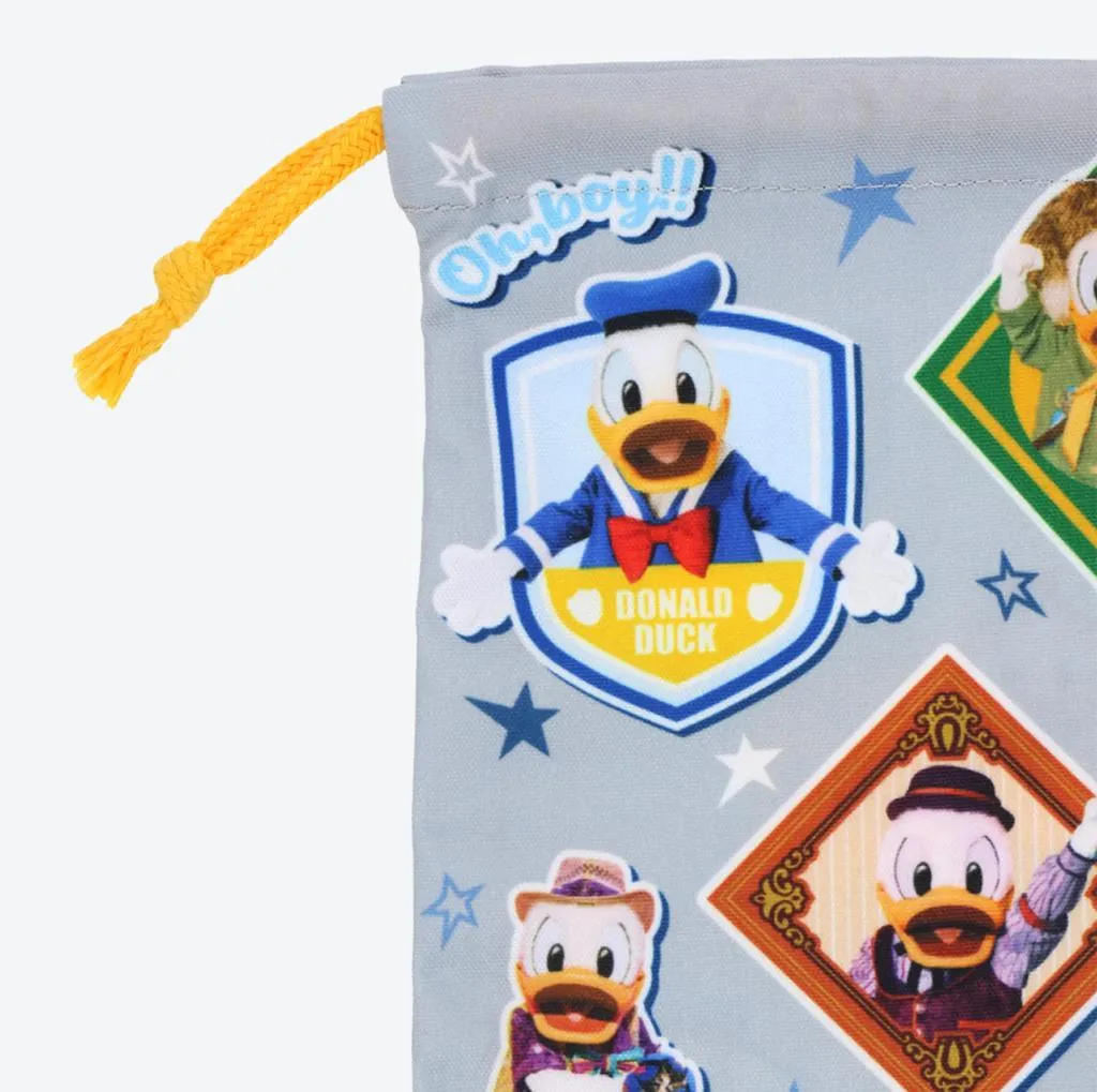 TDR - Donald Duck "Where Dreams Come True" Drawstring Bag