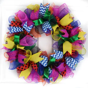 Teacher Appreciation Decor, Classroom Door Wreath