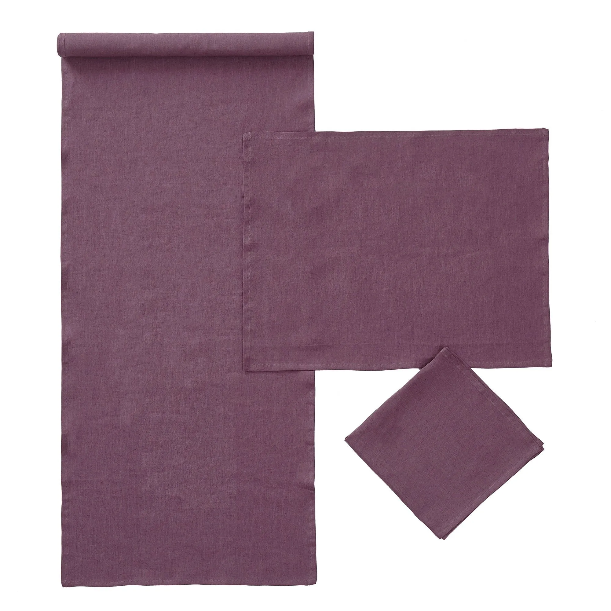 Teis Table Runner [Aubergine]