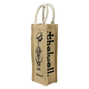 Thelwell Hessian Drinks Bag