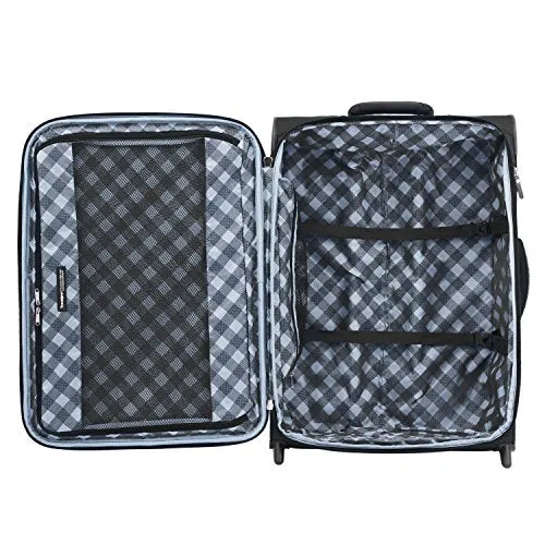 Travelpro Maxlite 5 | 3-PC Set | Int'l Carry-On & 26" Exp. Rollaboard with Travel Pillow (Black)