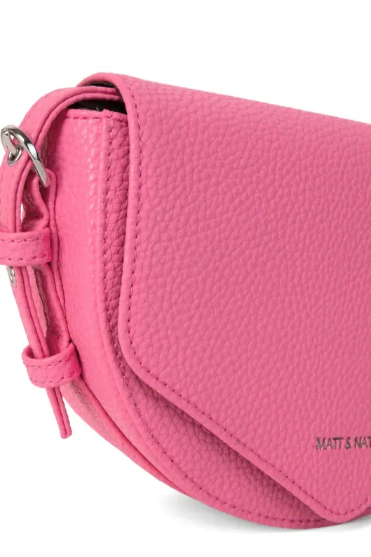 Twill Vegan Saddle Bag  Purity