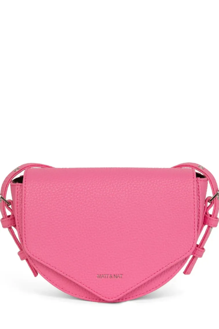 Twill Vegan Saddle Bag  Purity