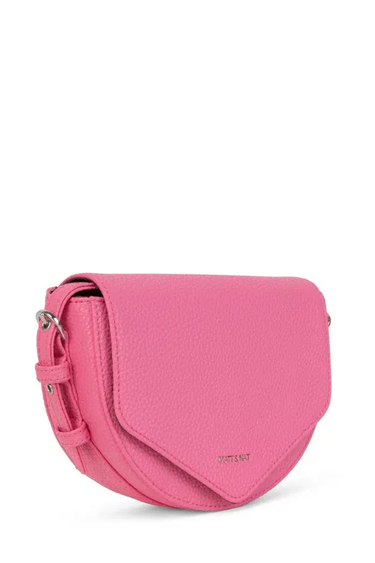 Twill Vegan Saddle Bag  Purity