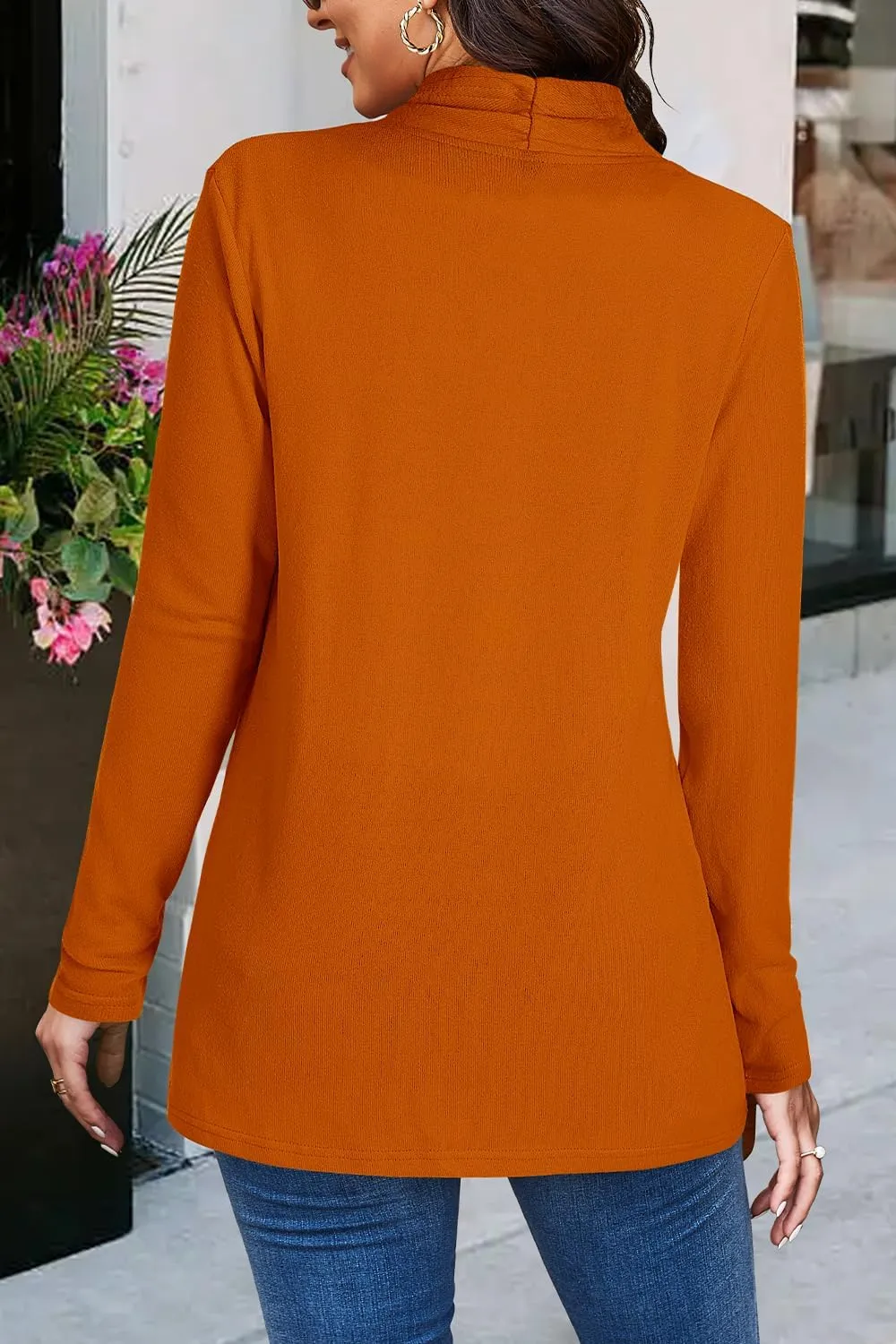 ULTRANICE Cardigan Sweaters Womens Fashion 2025 Spring Lightweight Long Sleeve Casual Tops Clothes Outfits with Pockets