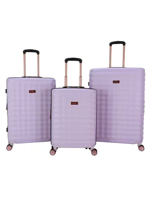 Vibrance Luggage Collection in Lavender Frost