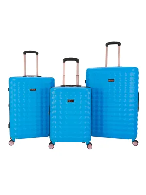 Vibrance Luggage Collection in Swedish Blue