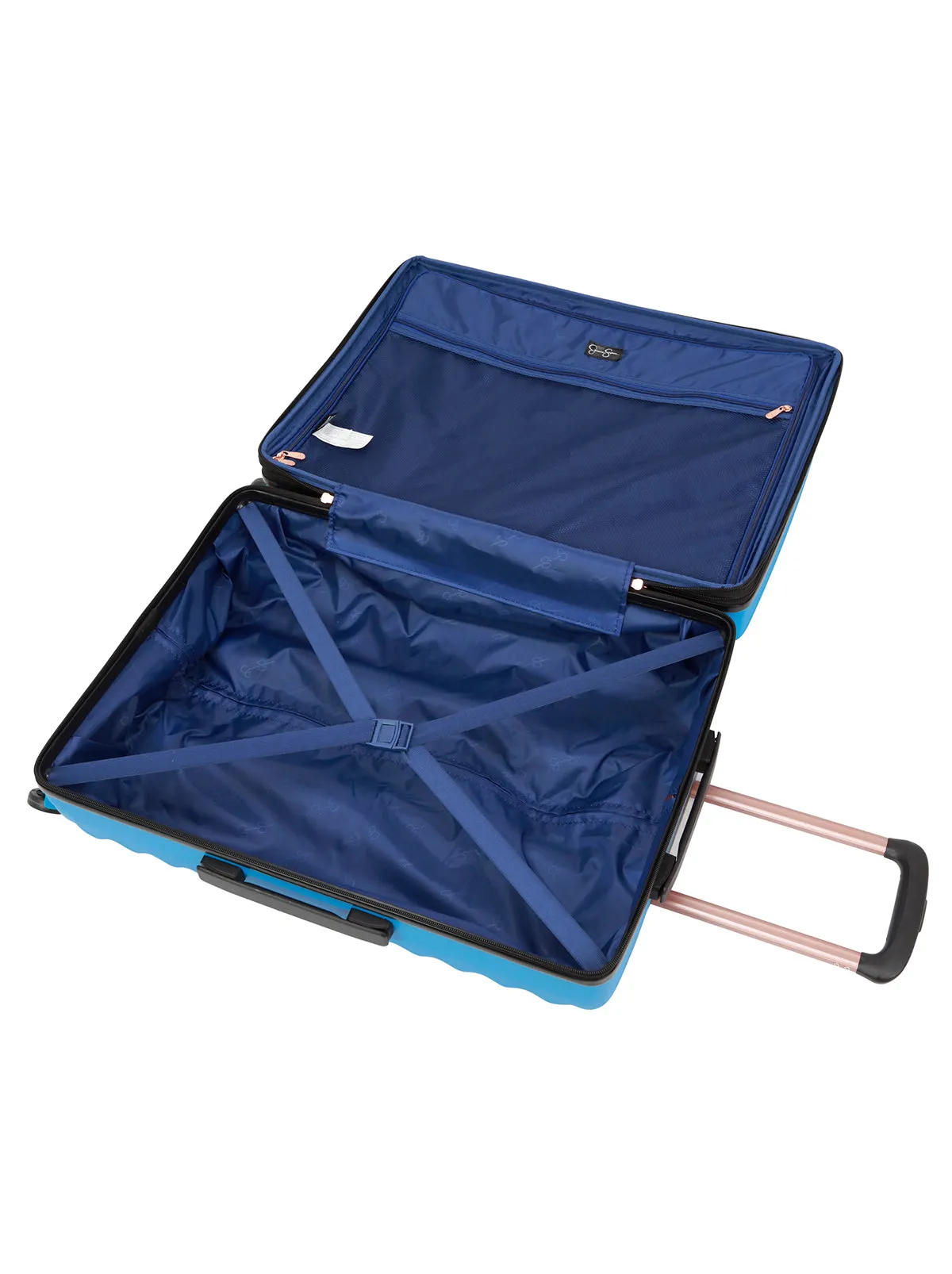 Vibrance Luggage Collection in Swedish Blue
