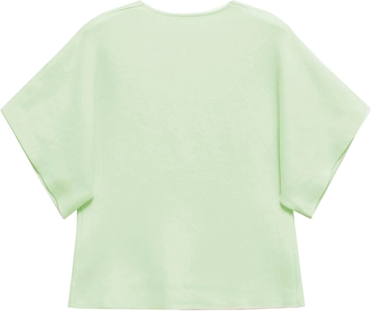 Wanzetaly Womens Oversized Cardigans Short Sleeve Lightweight Button V Neck Casual Knit Sweater Outerwear