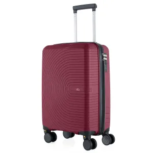Wheeled Cabin Suitcase 28 Litre - Burgundy - PRE ORDER