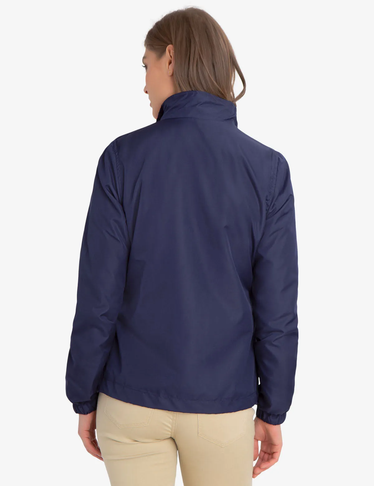 WINDBREAKER WITH STAND COLLAR