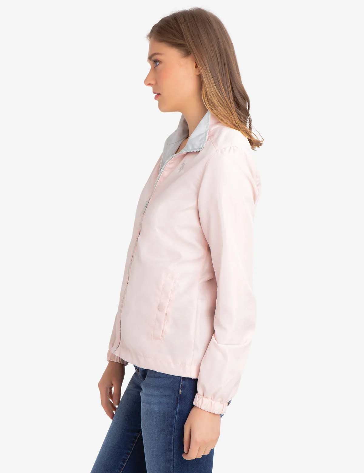 WINDBREAKER WITH STAND COLLAR