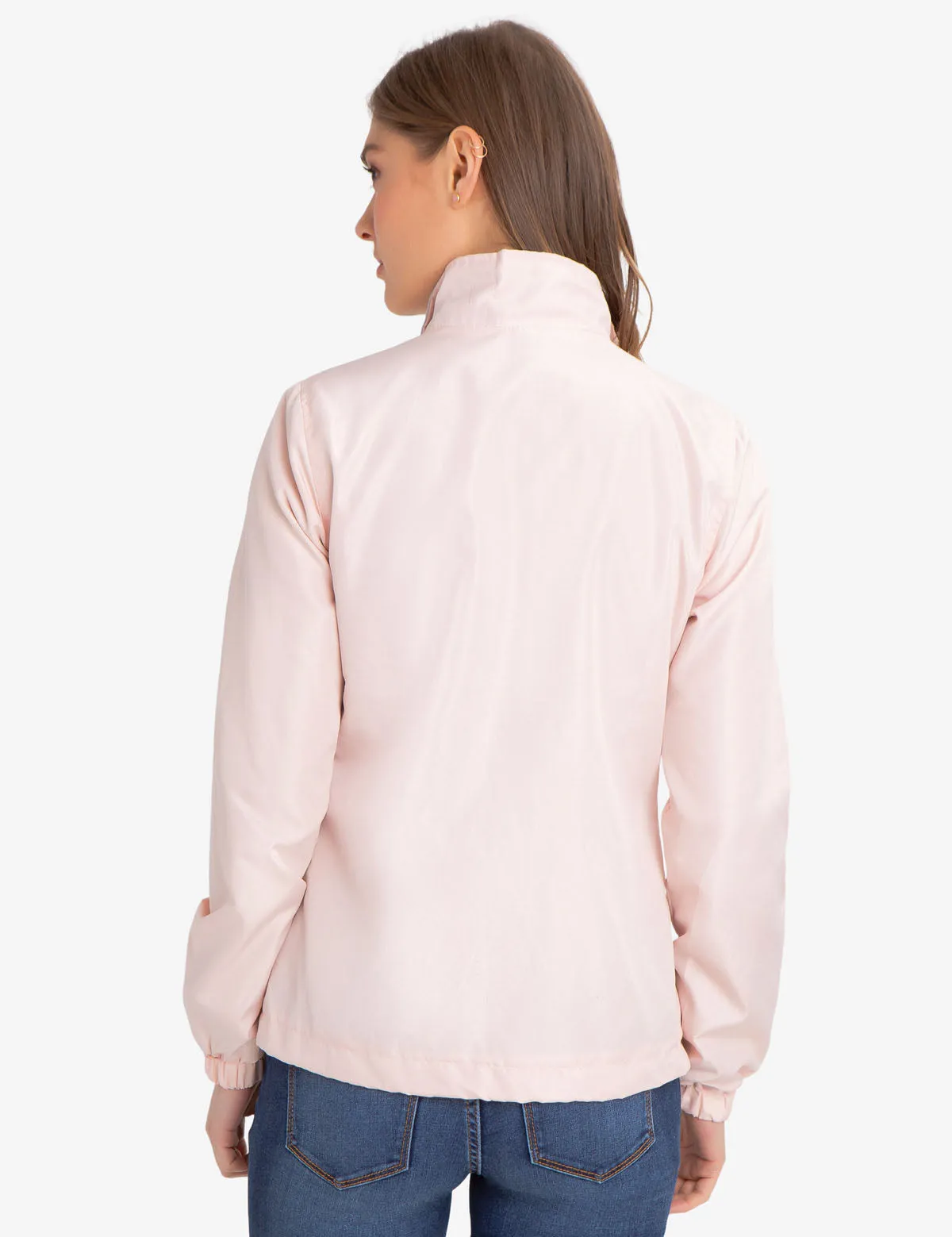 WINDBREAKER WITH STAND COLLAR
