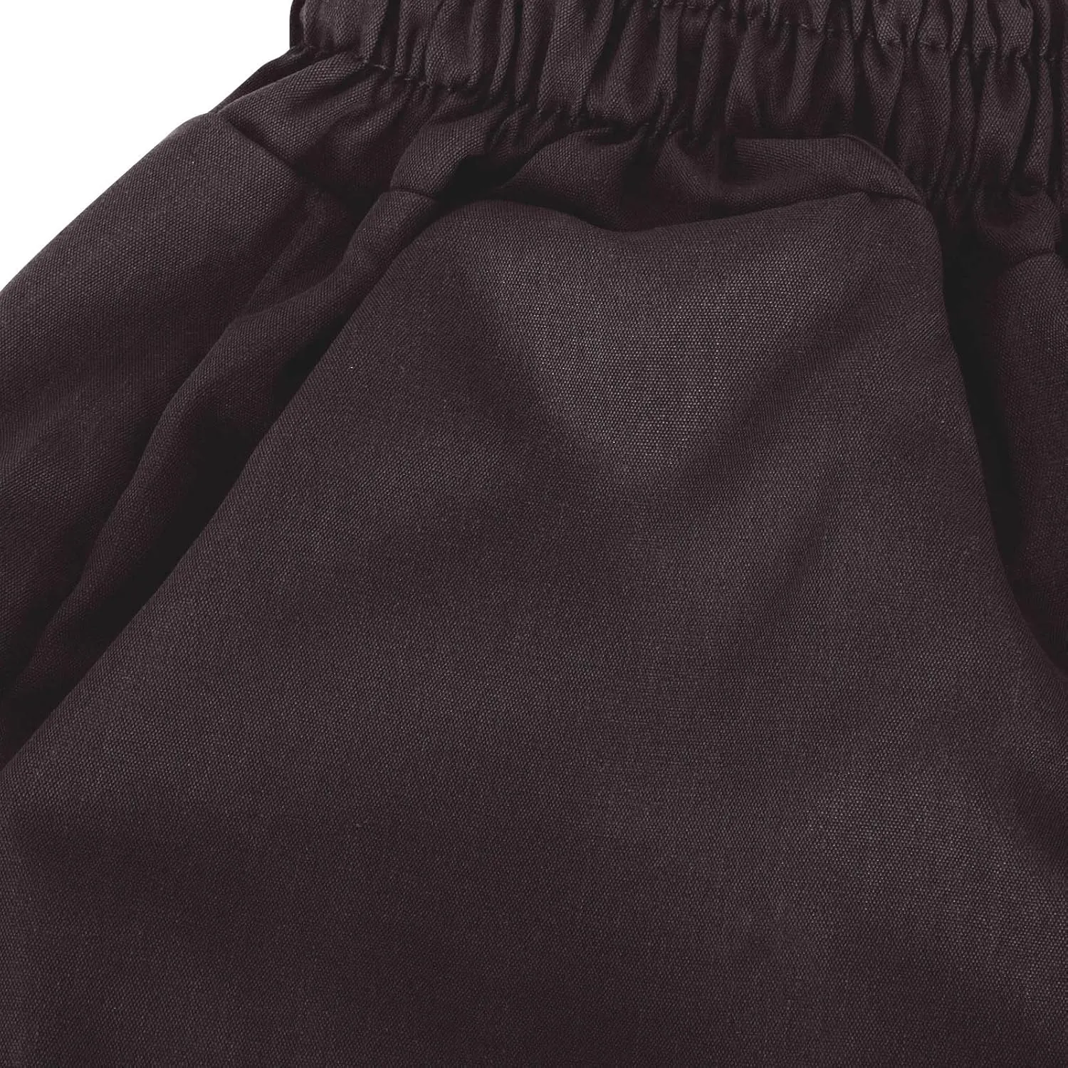 Women Elastic Waist Cargo Pants Parachute Drawstring Overalls Wide Leg Trendy Y2K Pants Teen Girls Hiking Trousers