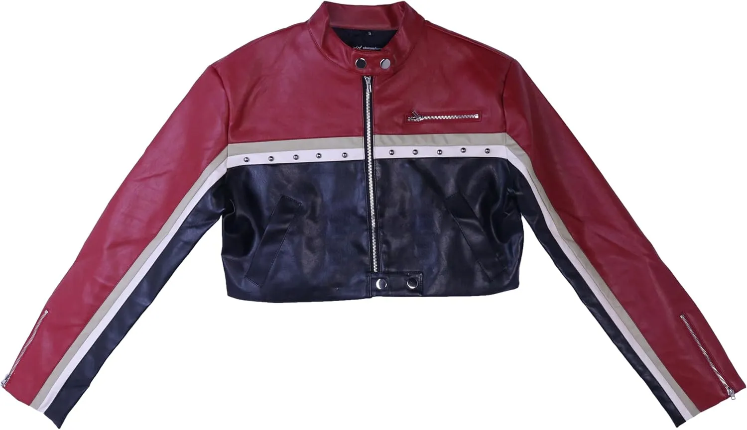 Women Faux Leather Jackets, Short Black Motorcycle Bomber Leather Coats, Fall Fashion Outfits Winter Clothes