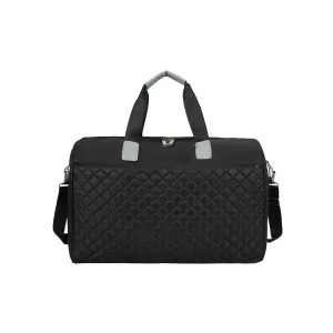 Women Large Travel Duffle Bag Carry-on Overnight Bag Weekend Travel Tote Bag Yoga Gym Bag Black