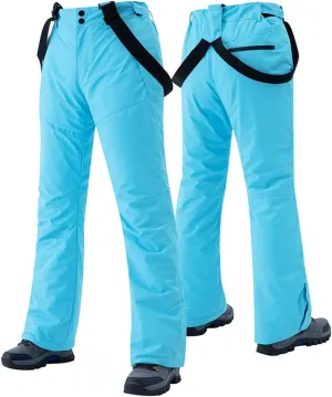 Women Snow Ski Pants Oversize Winter Waterproof Insulated Outdoor Snowboard Overalls Warm Hiking Snowboarding Trouser