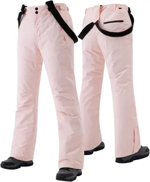 Women Snow Ski Pants Oversize Winter Waterproof Insulated Outdoor Snowboard Overalls Warm Hiking Snowboarding Trouser