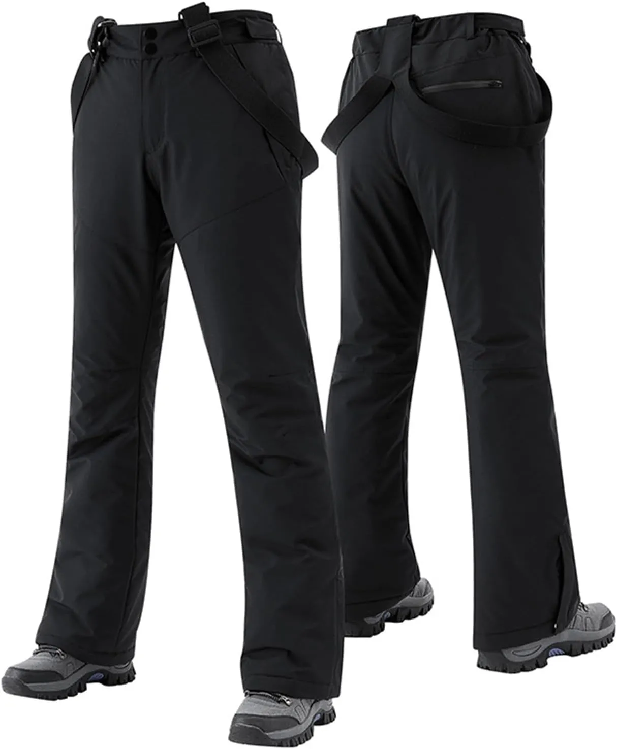 Women Snow Ski Pants Oversize Winter Waterproof Insulated Outdoor Snowboard Overalls Warm Hiking Snowboarding Trouser