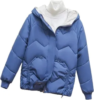 Women's Cotton Coat Thickened Padded Jacket Winter Warm Comfort Women's Puffer Parkas