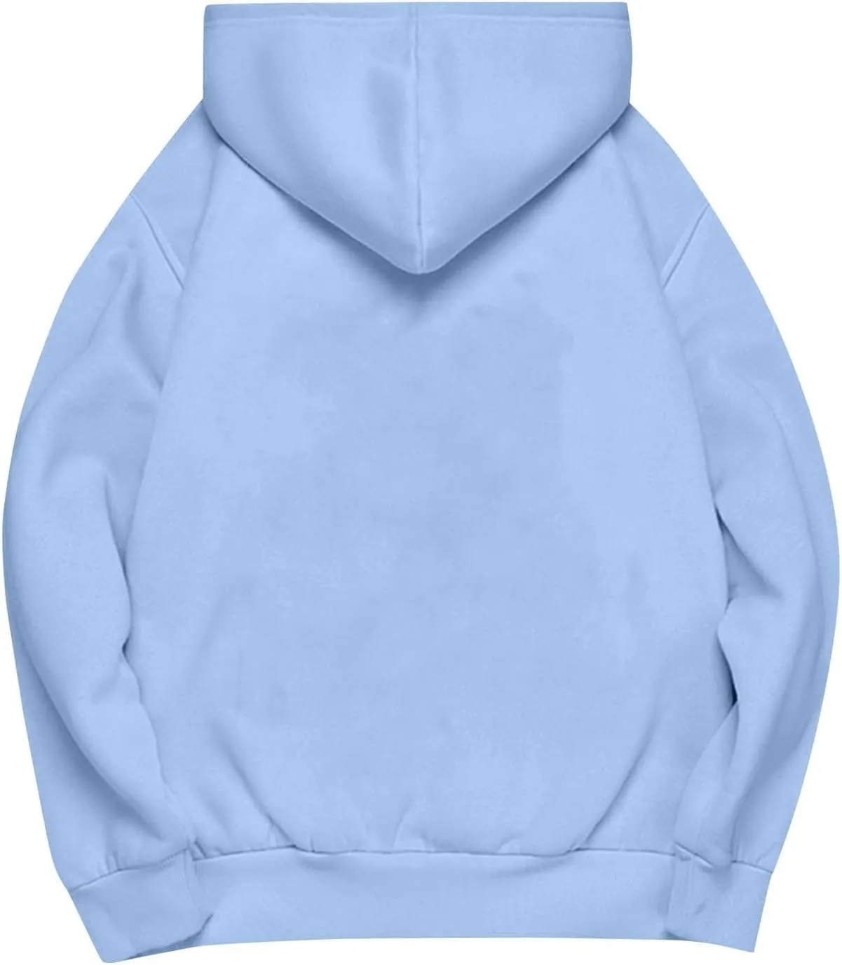 Womens Hoodies Pullover Fleece Lined Oversized Hooded Sweatshirts Teen Girls Sweaters Y2k Hoodie with Pockets